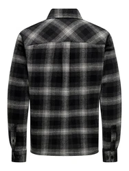 Only & Sons Hemd ONSCedric Schwarz/Weiß (8128)