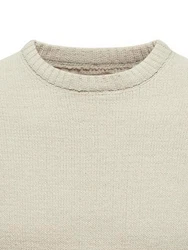 ONLY & SONS Strickpullover Rundhals Langarm Regular fit (8083) greige