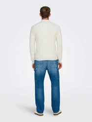 Only & Sons Pullover ONSTegan weiß