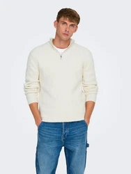 Only & Sons Pullover ONSTegan weiß