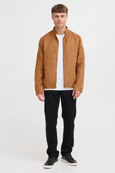 !Solid Lederjacke SDVAMOSA Braun/Beige