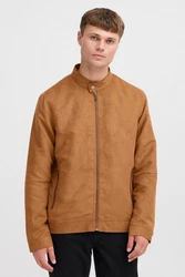 !Solid Lederjacke SDVAMOSA Braun/Beige