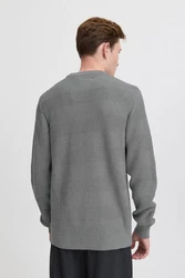 Casual Friday Strickpullover CFKARL Grau/Dunkelgrau/Hellgrau