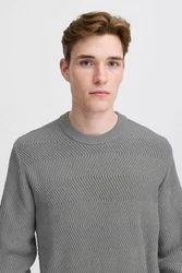 Casual Friday Strickpullover CFKARL Grau/Dunkelgrau/Hellgrau