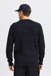 Casual Friday Strickpullover CFKARL Dunkelblau/Schwarz/Blau