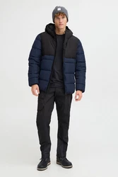 North Bend Steppjacke NBSareno M Jacke Dunkelblau/Blau/Schwarz