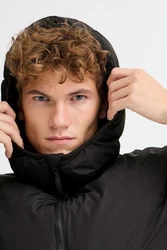 North Bend Steppjacke NBSareno M Jacke Grau/Schwarz/Hellgrau/Dunkelgrau