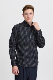 Businesshemd CFANTON LS floral AOP shirt gemustertes Hemd