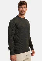 Kronstadt Pullover KSCarlo Carlo Dunkelgrün/Khaki