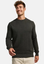 Kronstadt Pullover KSCarlo Carlo Dunkelgrün/Khaki
