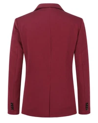 Allthemen Sakko Herren Casualsakko Dunkelrot/Rot/Bordeaux
