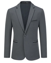 Sakko Herren sportliches Casualsakko aus Stretsch Stoff