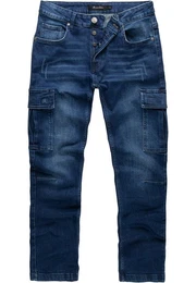 Straight-Jeans MIAMI Regular Slim Cargo Jeans