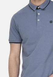 ONLY & SONS Poloshirt Onsefletcher Hellblau/Dunkelblau/Blau/Grau