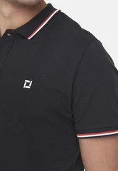 ONLY & SONS Poloshirt Onsefletcher Dunkelblau/Grau