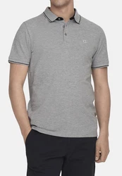 ONLY & SONS Poloshirt Onsefletcher Grau/Hellgrau/Dunkelgrau
