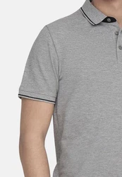 ONLY & SONS Poloshirt Onsefletcher Grau/Hellgrau/Dunkelgrau