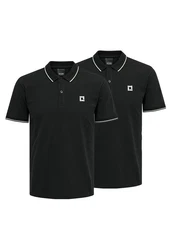 ONLY & SONS Poloshirt Onsefletcher Schwarz/Blau