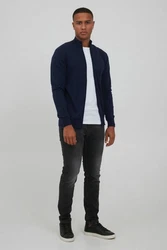 Indicode Strickjacke IDBadi Dunkelblau/Blau