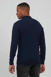 Indicode Strickjacke IDBadi Dunkelblau/Blau