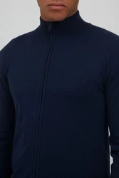 Indicode Strickjacke IDBadi Dunkelblau/Blau