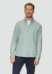 s.Oliver Langarmhemd Regular Fit Grün/Hellblau/Hellgrün