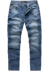 Amaci&Sons Straight Jeans WICHITA Blau/Hellblau/Dunkelblau