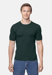 DANISH ENDURANCE T-Shirt Merino T Sport & Outdoor Funktionshirt Dunkelgrün/Grün