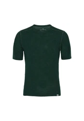 DANISH ENDURANCE T-Shirt Merino T Sport & Outdoor Funktionshirt Dunkelgrün/Grün