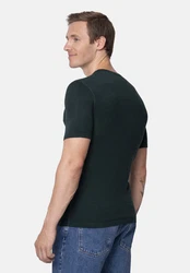 DANISH ENDURANCE T-Shirt Merino T Sport & Outdoor Funktionshirt Dunkelgrün/Grün