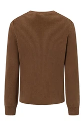 Joop Strickpullover Khaki/Braun/Dunkelgrün/Dunkelbraun