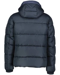 BOSS Steppjacke OMARIS Dunkelblau/Hellblau/Blau