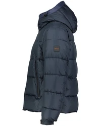 BOSS Steppjacke OMARIS Dunkelblau/Hellblau/Blau