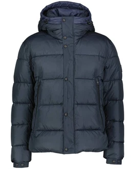 BOSS Steppjacke OMARIS Dunkelblau/Hellblau/Blau
