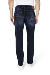 Atelier GARDEUR 5-Pocket-Jeans Batu-2 Superflex Denim Dunkelblau/Blau/Hellblau