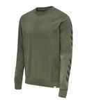 hummel Sweatshirt Legacy Chevron Dunkelgrün/Grün