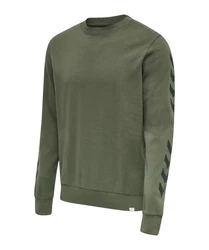hummel Sweatshirt Legacy Chevron Dunkelgrün/Grün