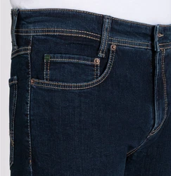 MAC 5-Pocket Hose Arne Dunkelblau/Blau/Lila