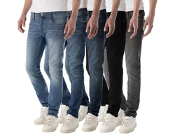 Jack & Jones Slim-fit-Jeans NZGLENN Schwarz