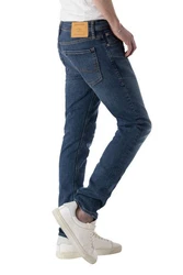 Jack & Jones Slim-fit-Jeans NZGLENN Blau