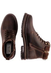 camel active Schnürschuh Braun/Dunkelbraun/Dunkelrot
