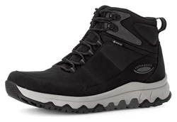 Gabor Rollingsoft Schnürboots High-Top-Sneaker schwarz