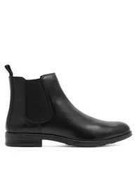 Klassische Stiefeletten Herren JACKSON-15 MI08 Schwarz Keilstiefel