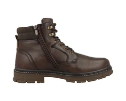 Wrangler Morgan Herren Schnürboots Braun/Dunkelbraun