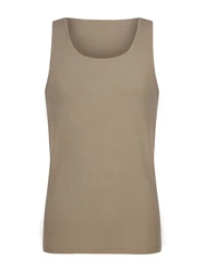 Lisca Achselhemd Herren Unterhemd Odysseus Khaki/Grau/Beige