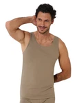 Lisca Achselhemd Herren Unterhemd Odysseus Khaki/Grau/Beige