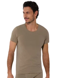 Lisca Unterziehshirt Herren T-Shirt Odysseus Khaki