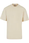 Urban Classics Herren Tall Tee T-Shirt Khaki/Weiß/Beige