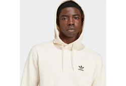 ADIDAS ORIGINALS Sweatshirt Trefoil Essential ESS Khaki/Beige/Weiß/Creme/Orange