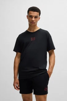 HUGO T-Shirt Laze T-Shirt mit Rundhalsausschnitt
